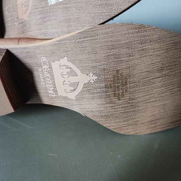 Boots Crown Vintage Cowboy Boots Booties Concert Size 8 NWOT - Picture 8 of 12